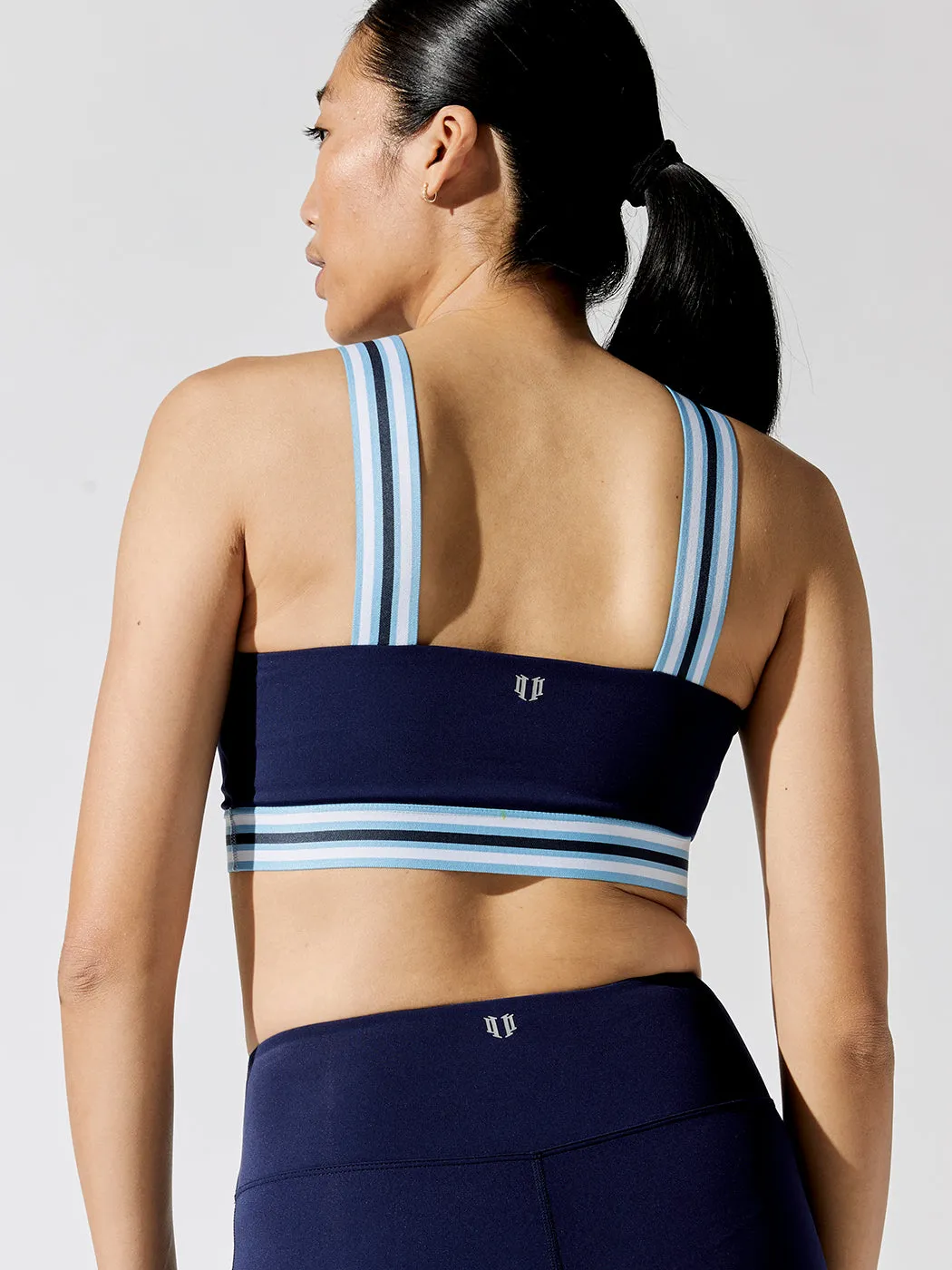 Champs Halter Sports Bra - Admiral Navy