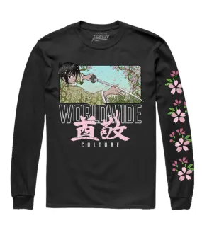 CHERRY BLOSSOM ANIME LONG SLEEVE TEE