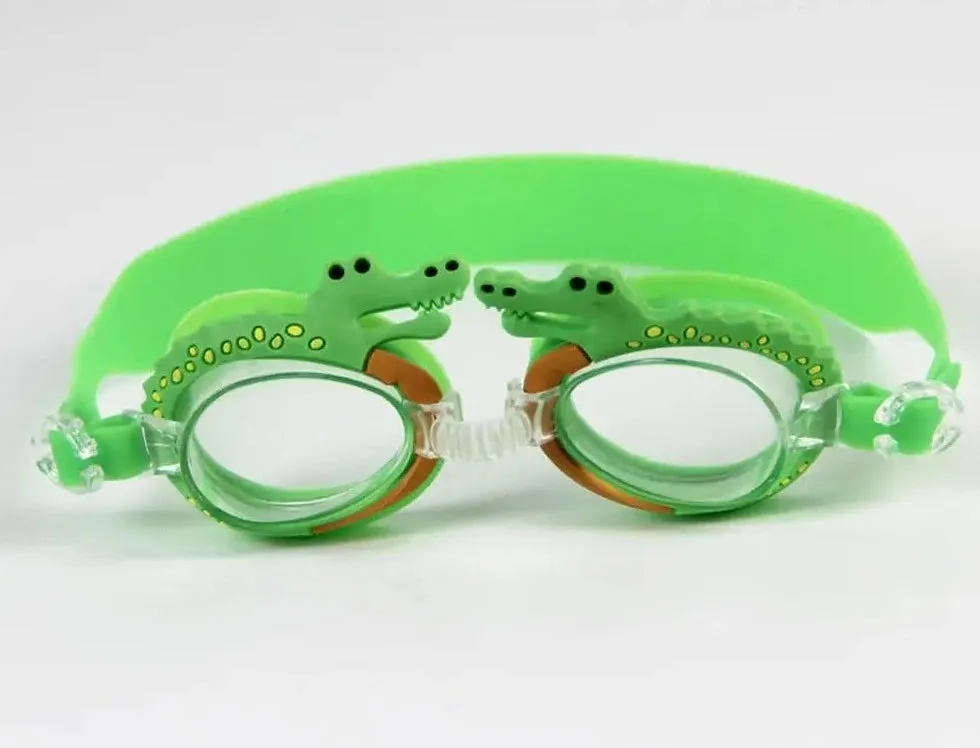 Childrens Swimming Goggles Crocodile