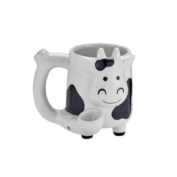 Cow Mug Pipe Ceramic