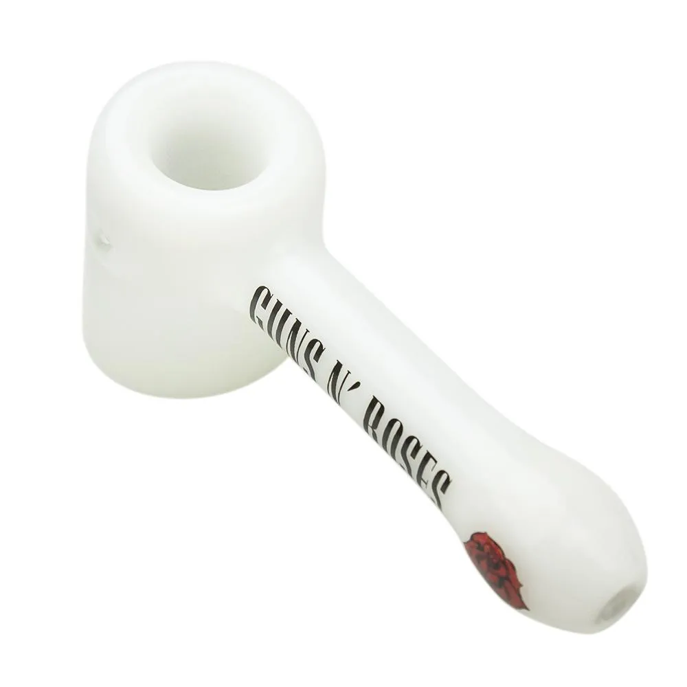 Cross Glass Hammer Pipe