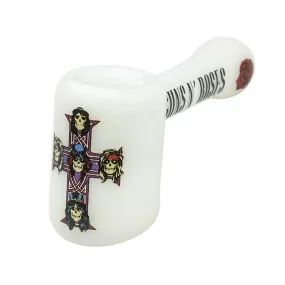 Cross Glass Hammer Pipe