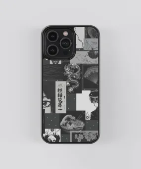 Dark Anime Aesthetic Glass Phone Case