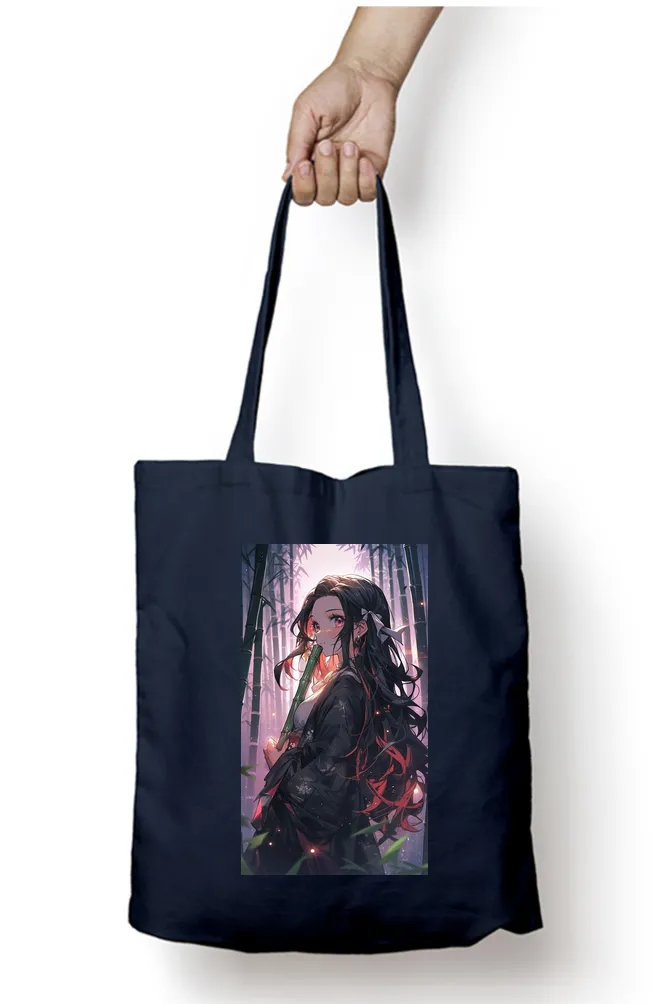 Demon Slayer Nezuko Anime Tote Bag