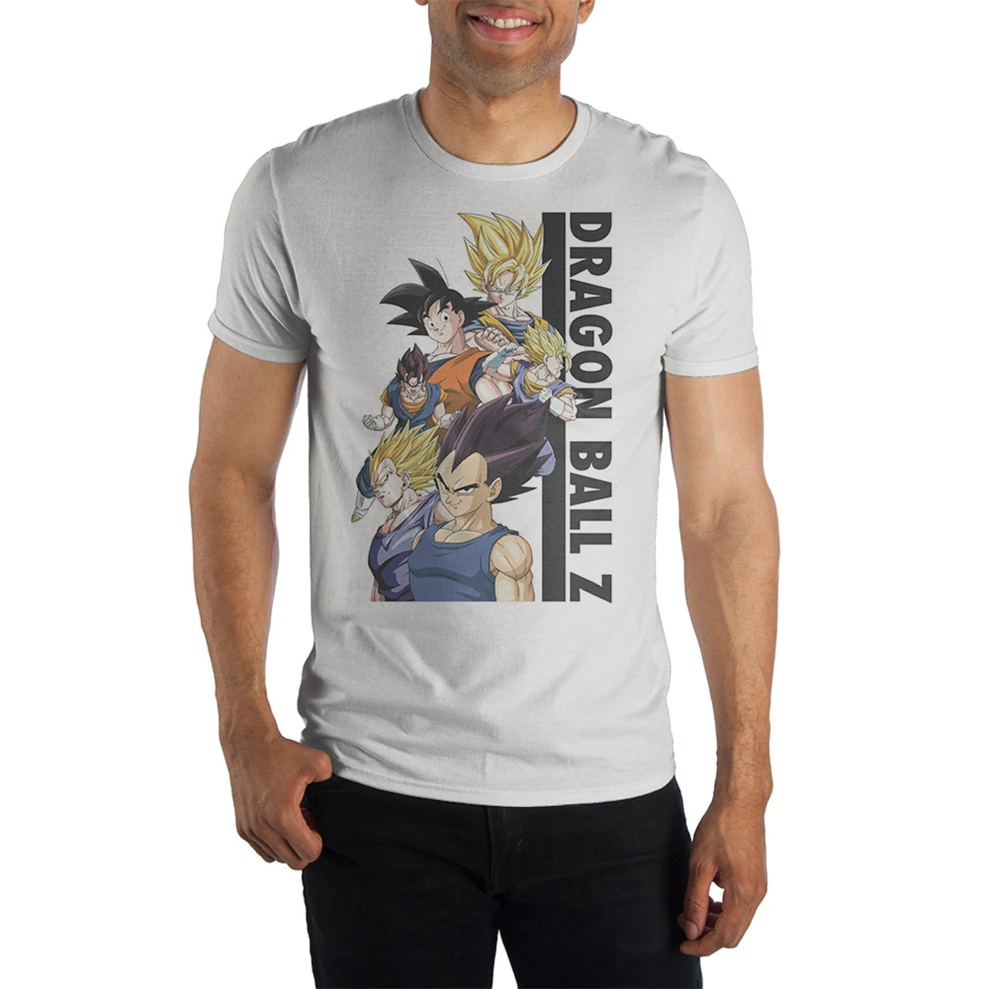 DRAGONBALL Z ANIME T-SHIRT WHITE - TS5EH8DBZ