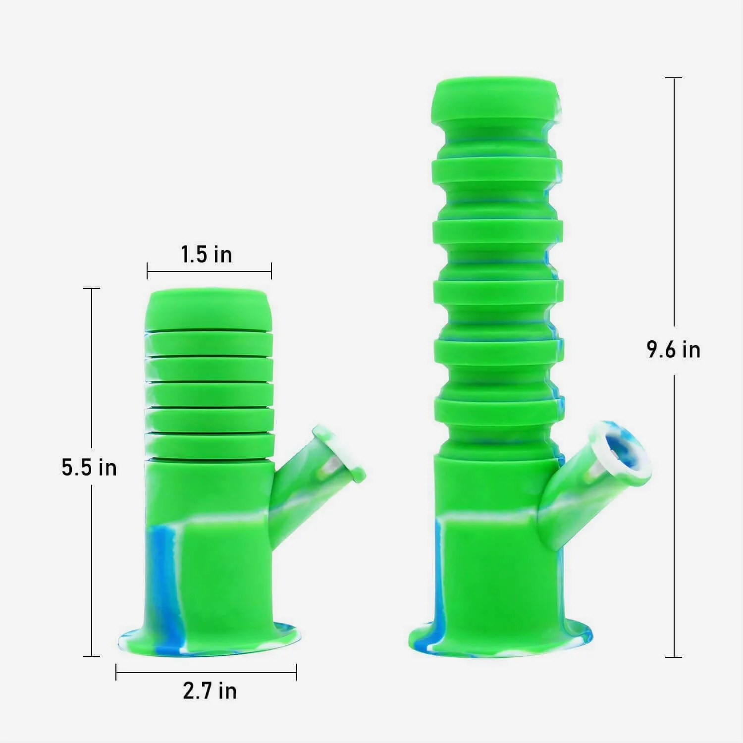 Expandable Silicone Pipe