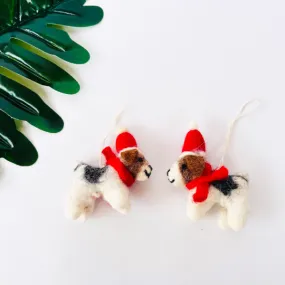 Felt Dog Ornaments