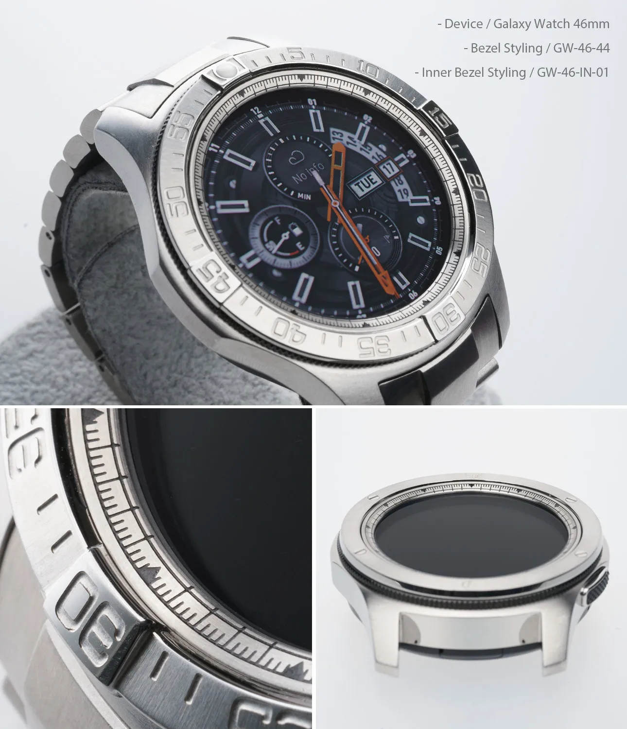 Galaxy Watch 46mm Inner Bezel Styling