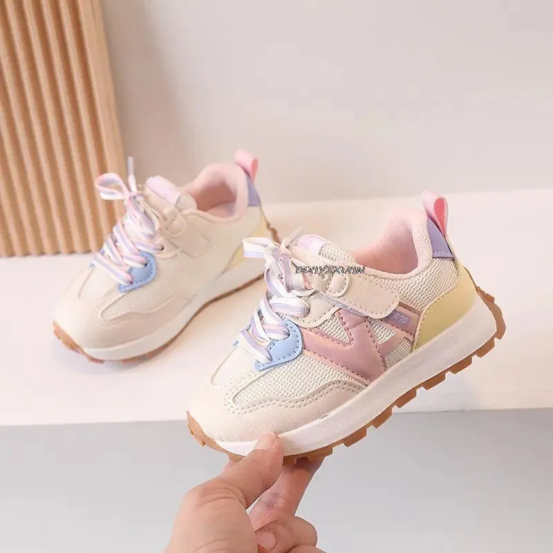 Girls Pastel Sports Trainers