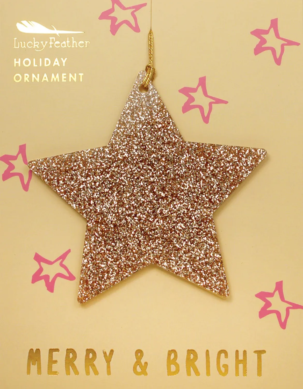 Glitter Ornaments ~ Various Designs