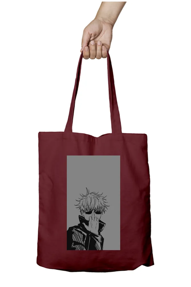 Gojo Satoru Anime Tote Bag`