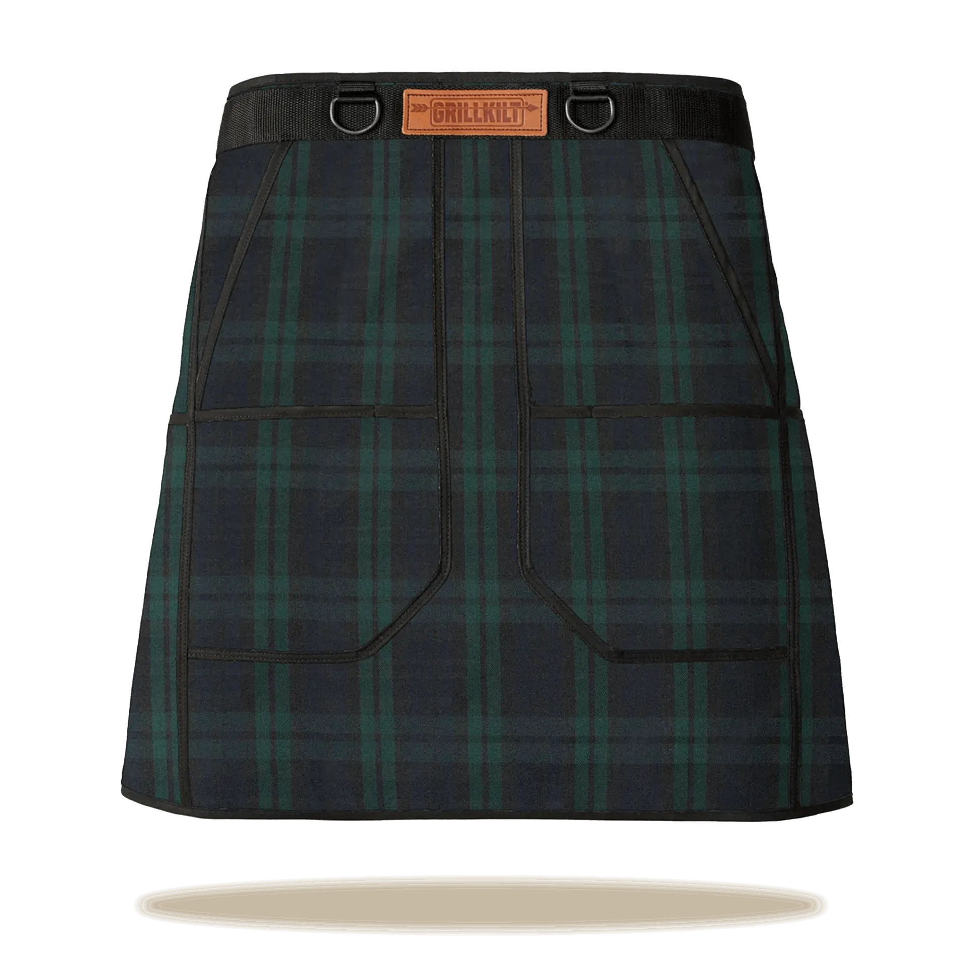 GRILLKILT Grilling Apron - Black Watch Tartan