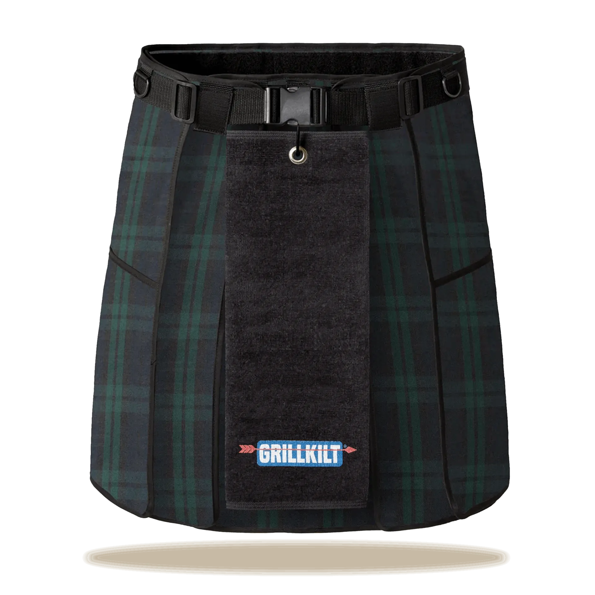 GRILLKILT Grilling Apron - Black Watch Tartan