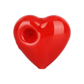 Heart-Shaped Hand Pipe