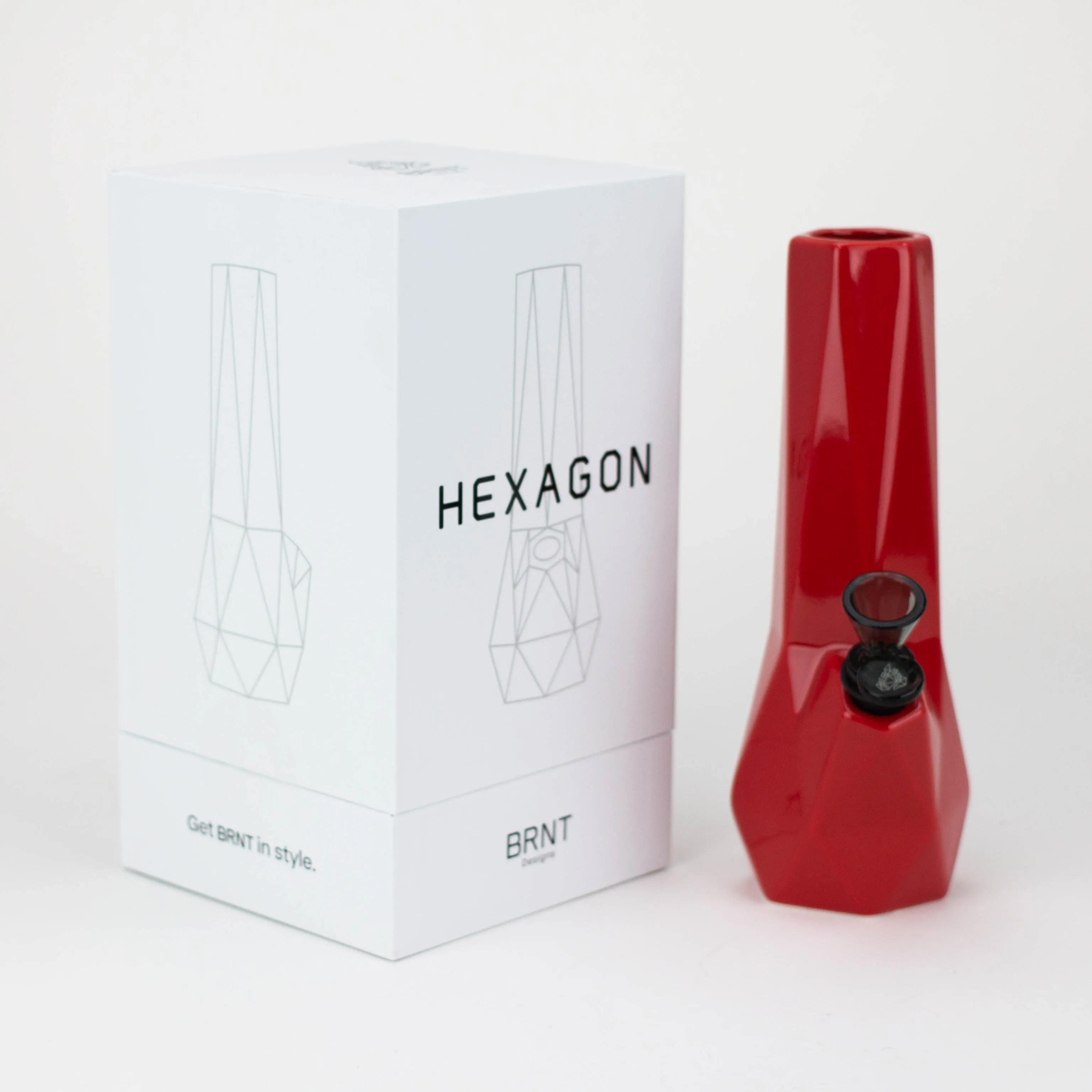 Hexagon Ceramic Water Pipe