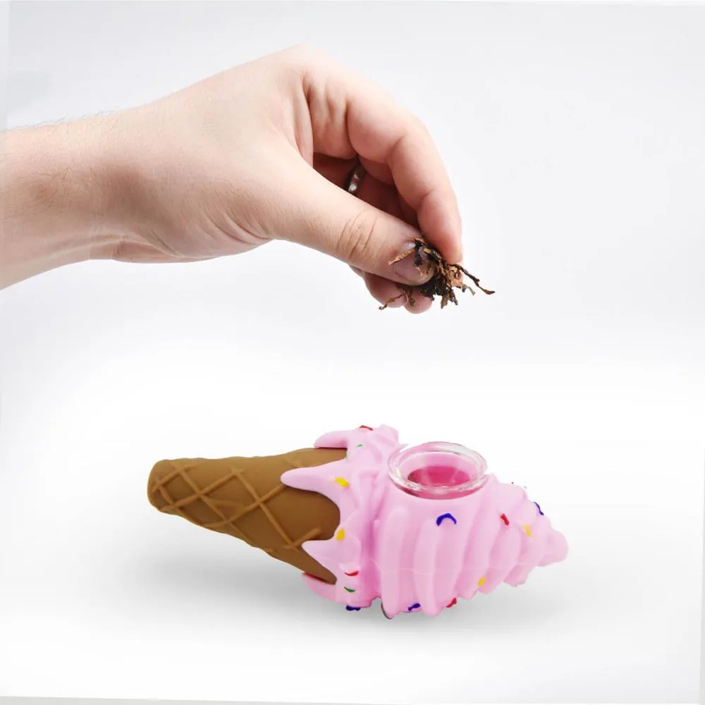 Ice Cream Silicone Pipe