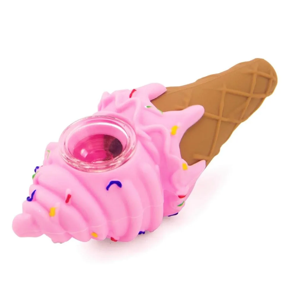 Ice Cream Silicone Pipe