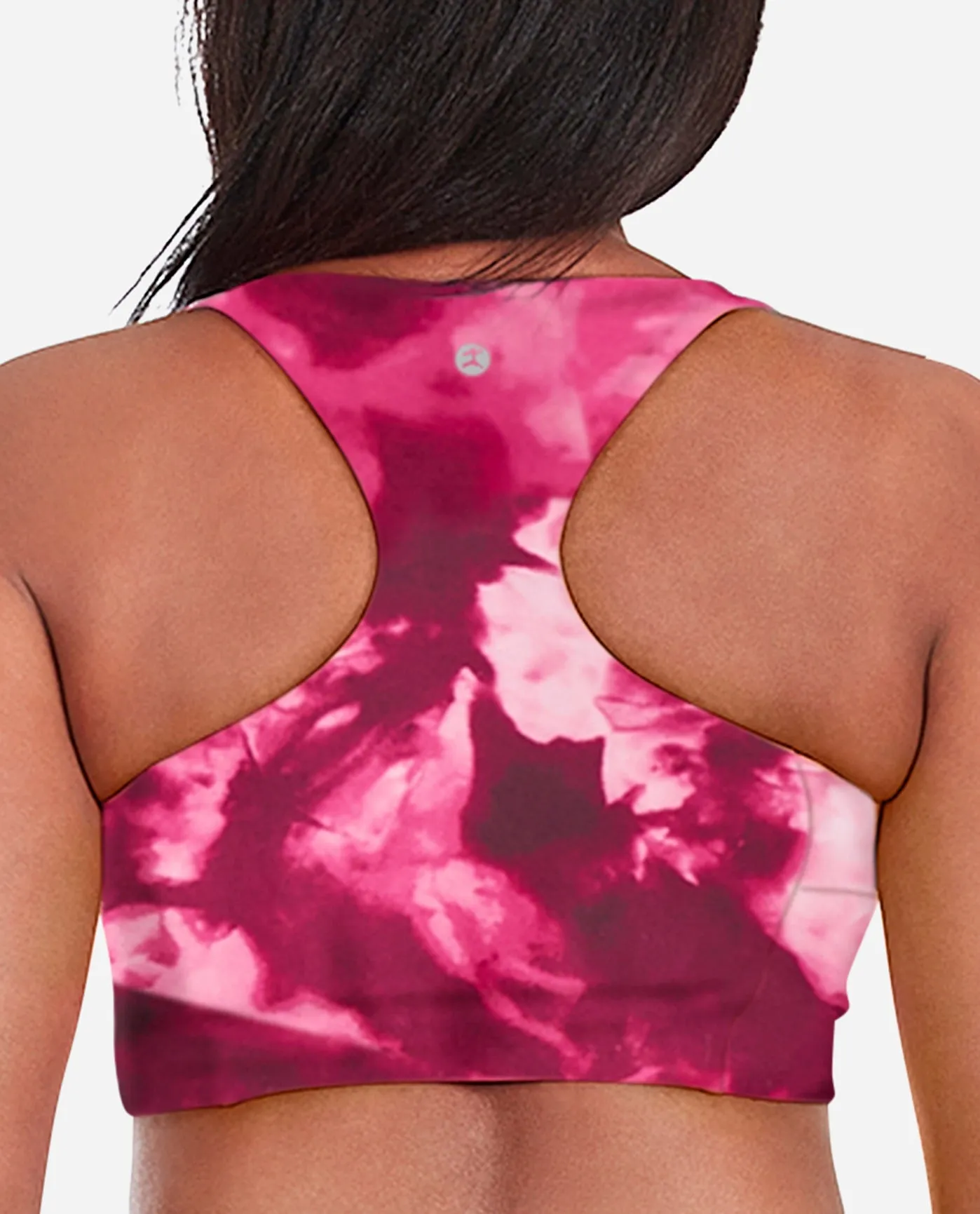 Ice Dye Longline Racerback Sports Bra