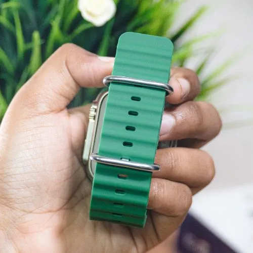 iCruze 42/44/45/49 MM  Silicone Sports Watch Band (Green)