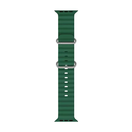 iCruze 42/44/45/49 MM  Silicone Sports Watch Band (Green)