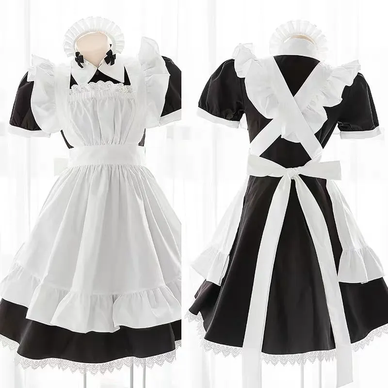 Japan anime maid dress set cosplay