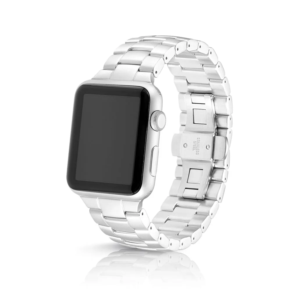 Juuk Velo Silver Apple Watch Band