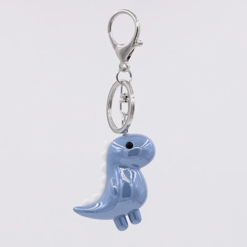 Kawaii Cartoon Dinosaur Keychain