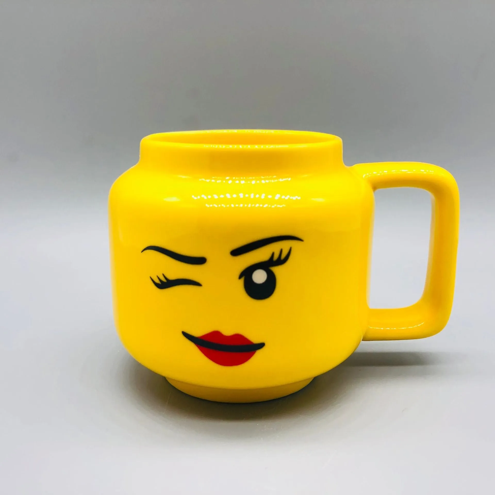 Kawaii Smiley Ceramic Cartoon Mug