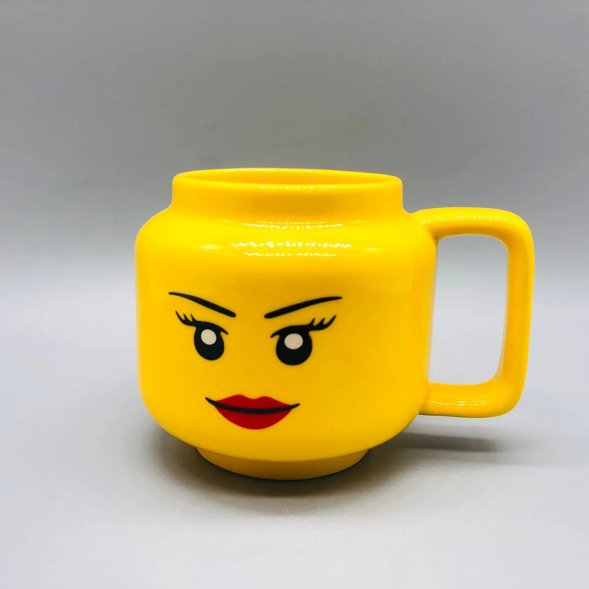 Kawaii Smiley Ceramic Cartoon Mug