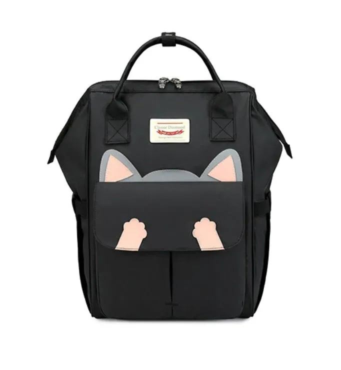 Large Cartoon Cat Kids Backpack