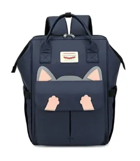 Large Cartoon Cat Kids Backpack