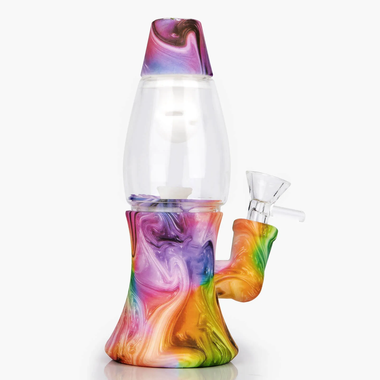 Lava Lamp Silicone Water Pipe