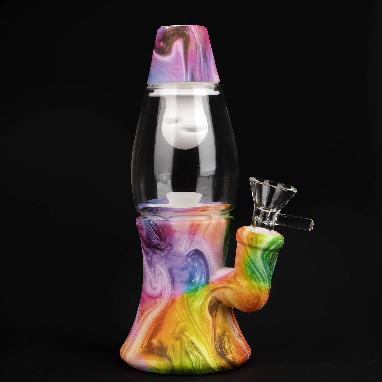 Lava Lamp Silicone Water Pipe