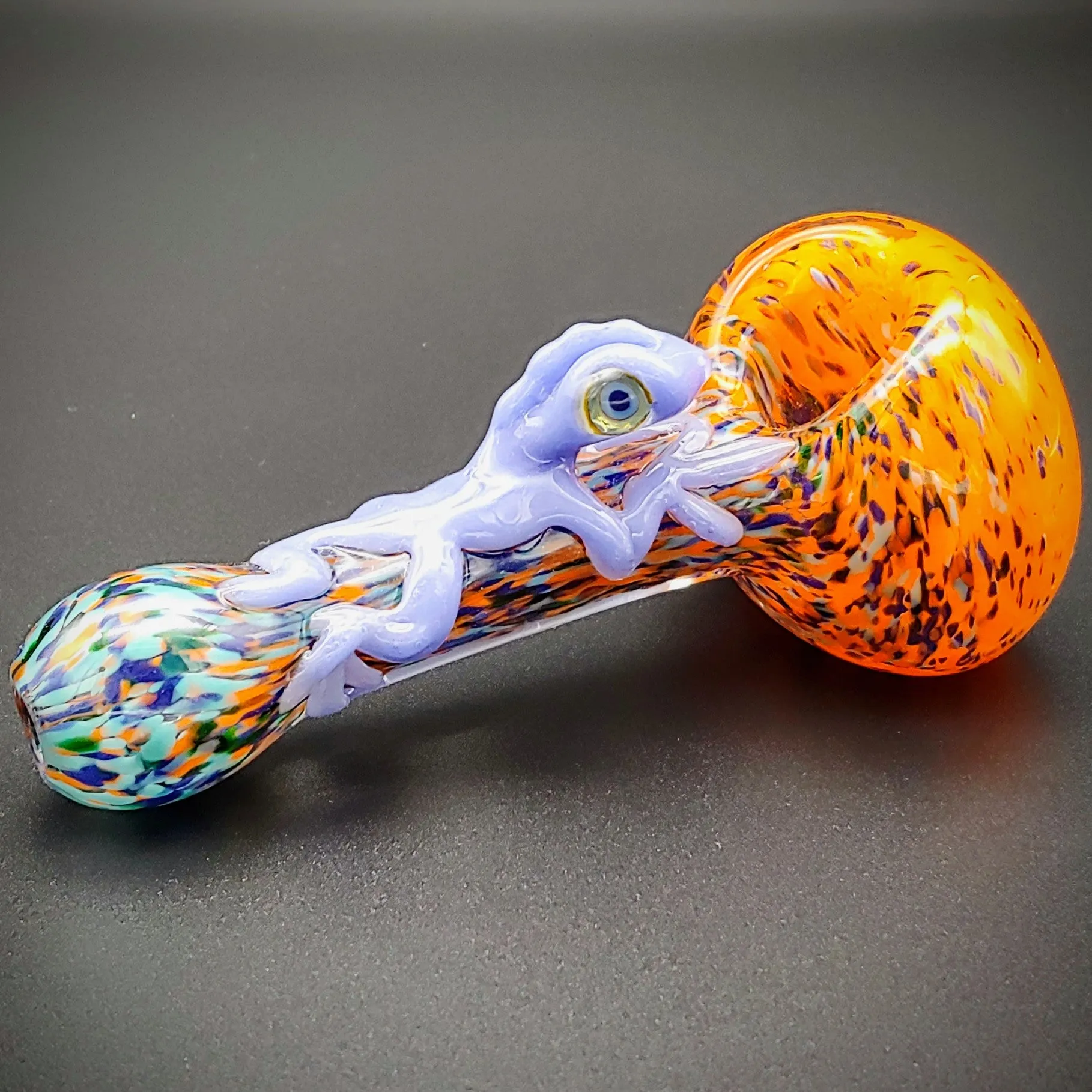 Lizard Frit Hand Pipe