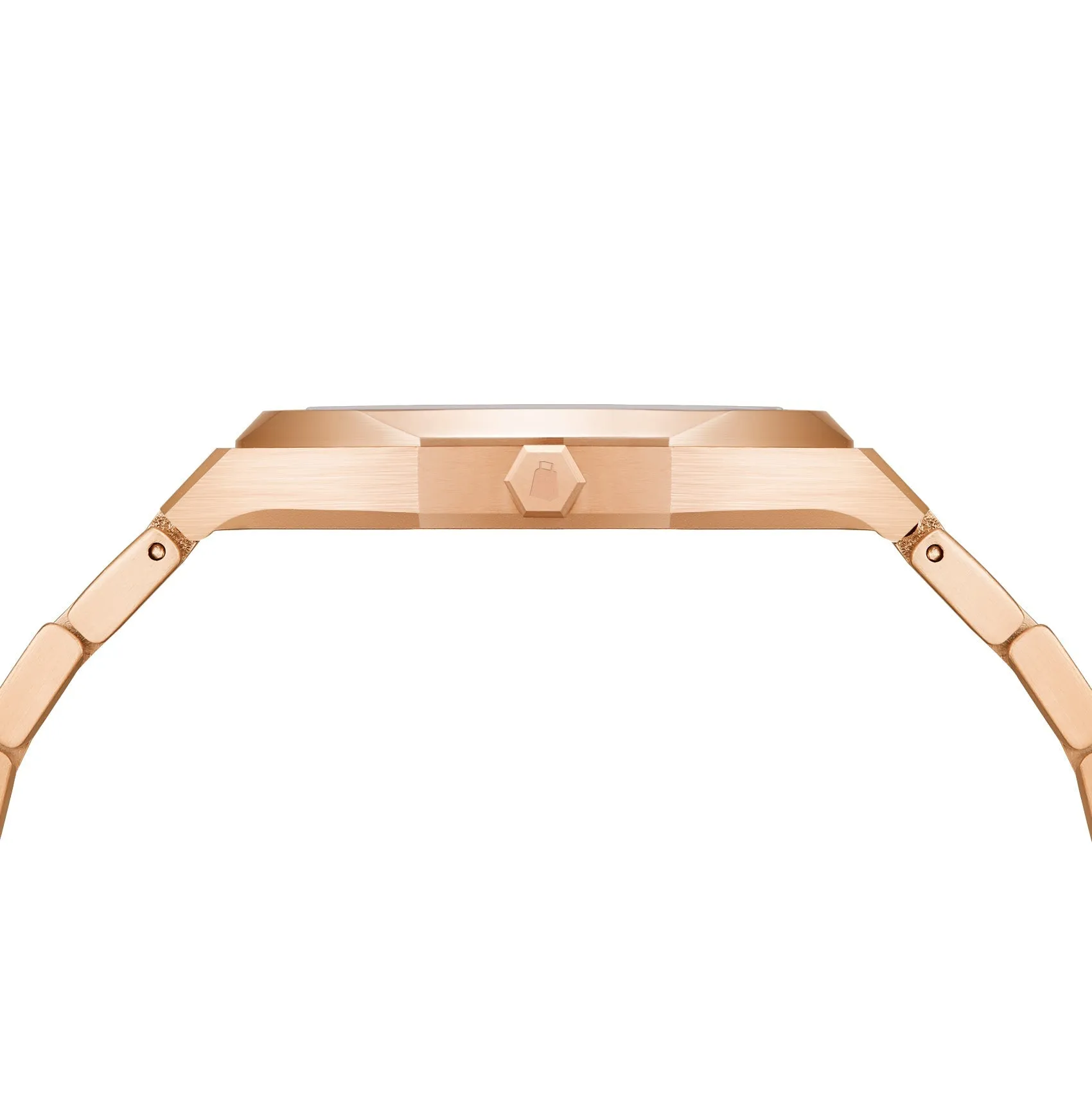 Lux Ambassador Rose Gold Burgundy Watch