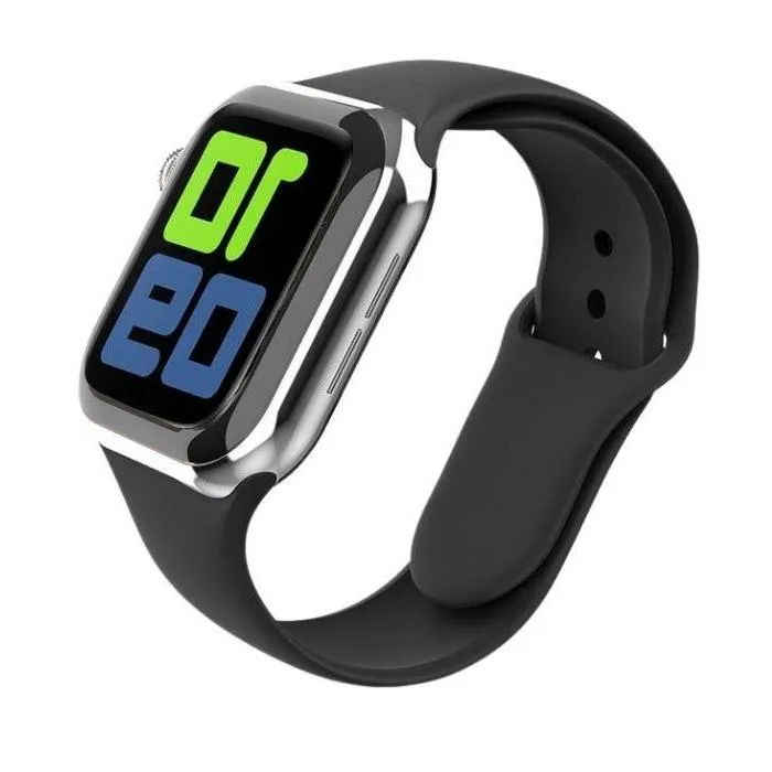 Mercury Silicone Sports Band for Apple Watch 41mm - Black