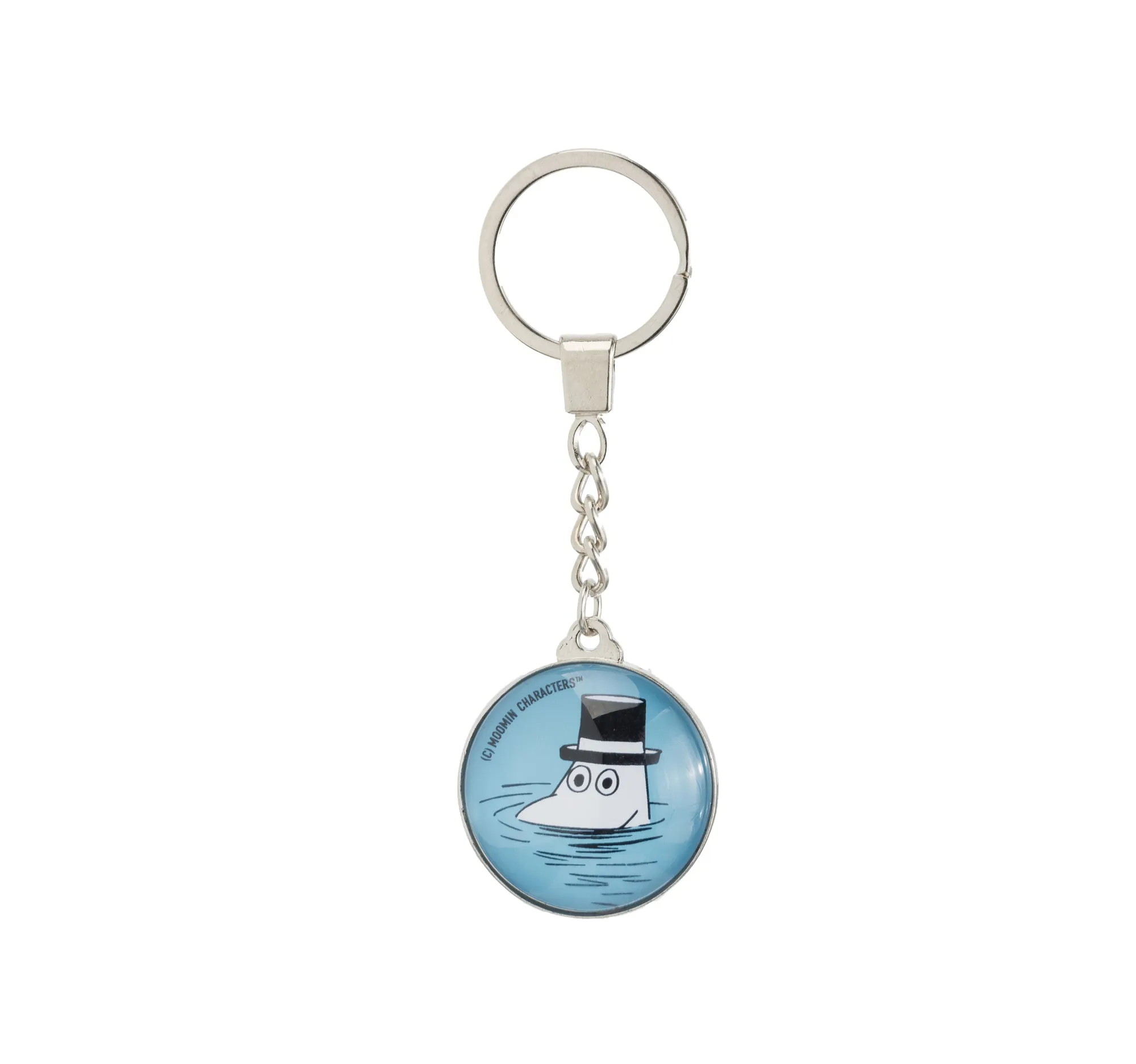 Moominpappa Swimming Key Ring - Blue