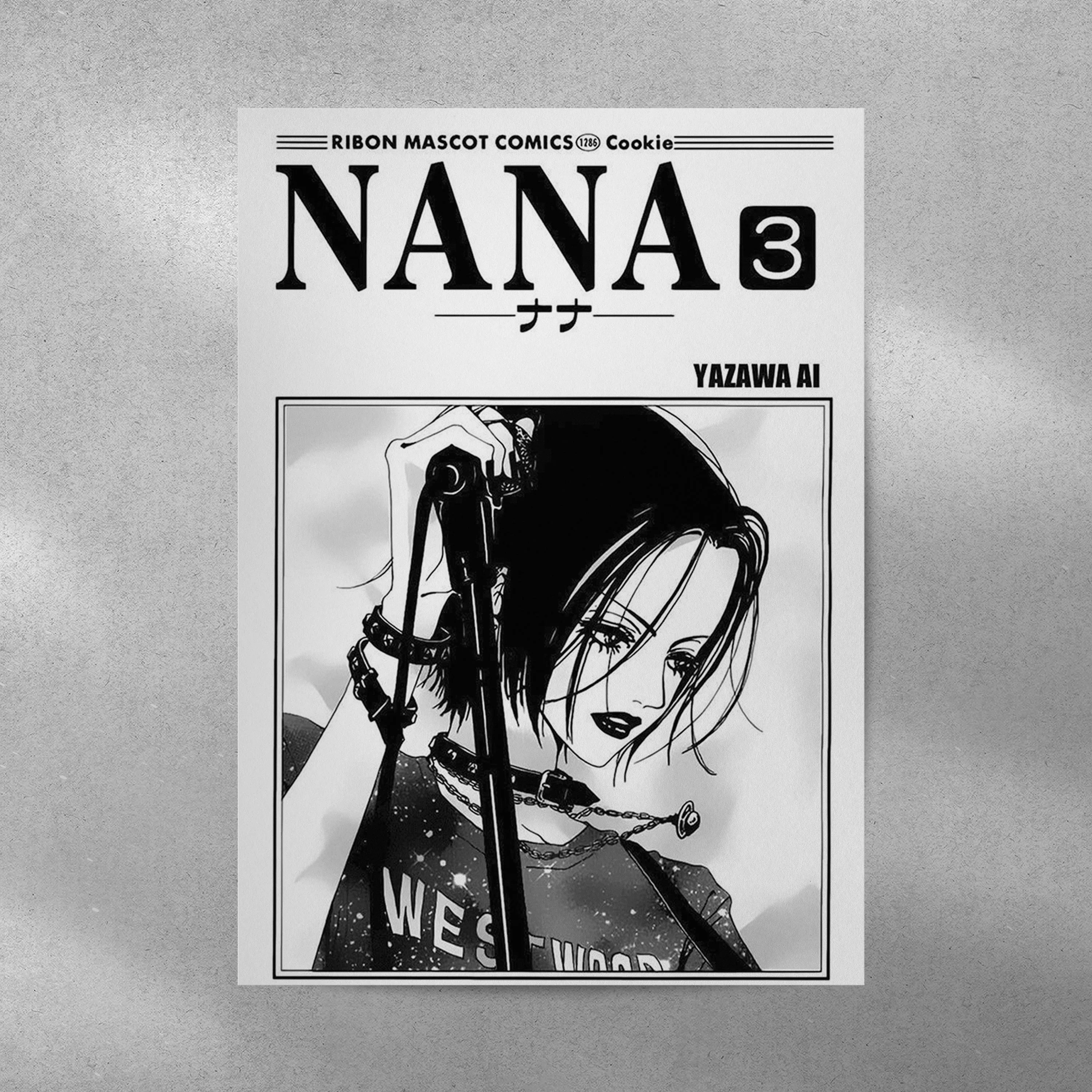 Nana Anime Aesthetic Metal Poster