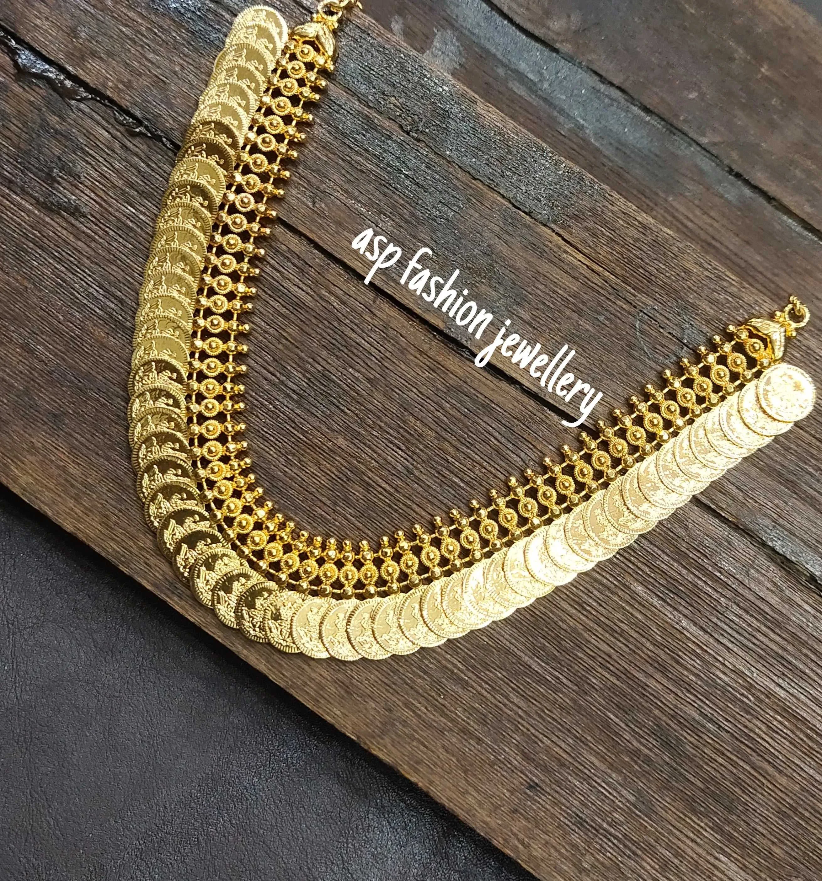 One Gram Gold kasulaperu Haram By Asp Fashion Jewellery