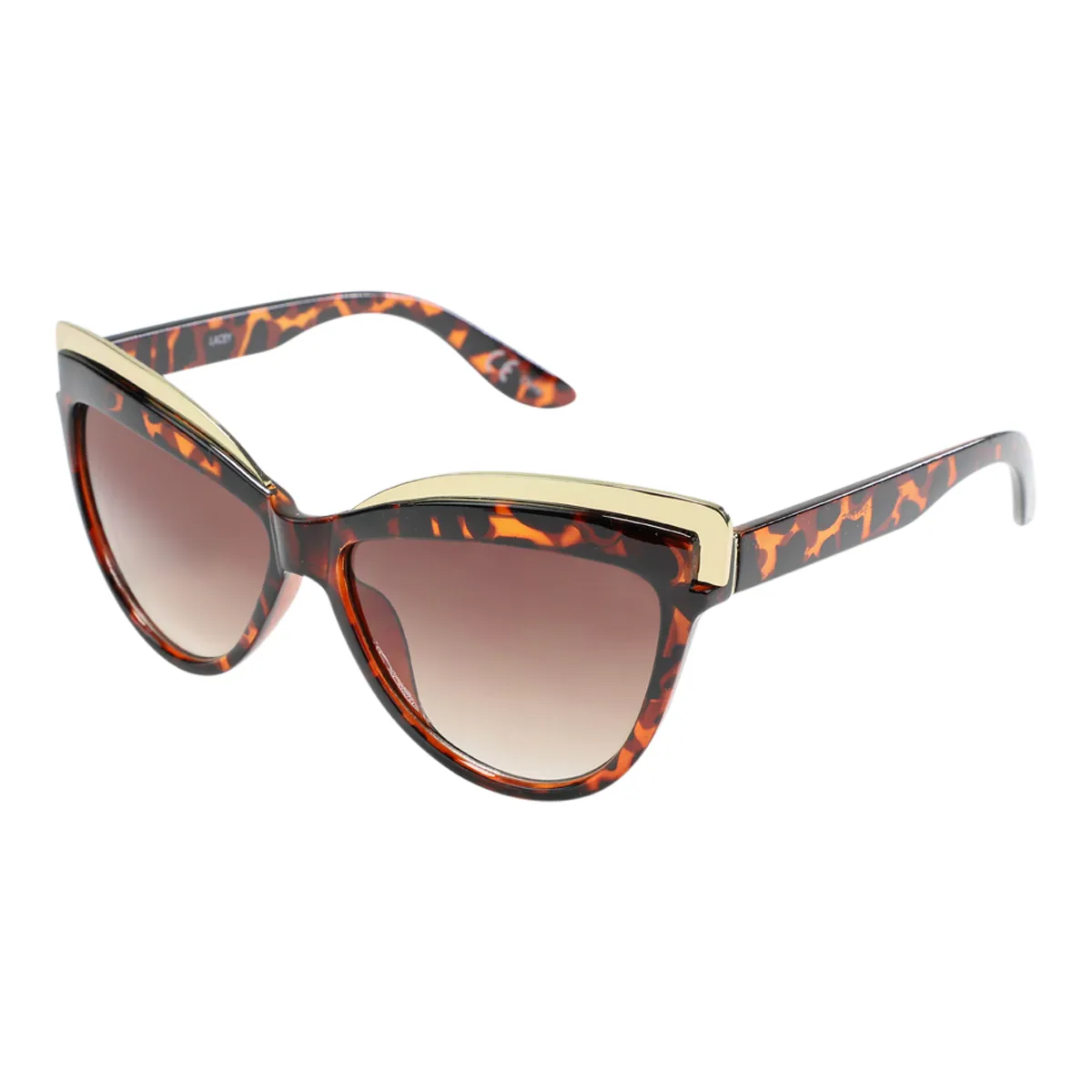 Oversized Fashion Sunglasses Tortoise/Acrylic