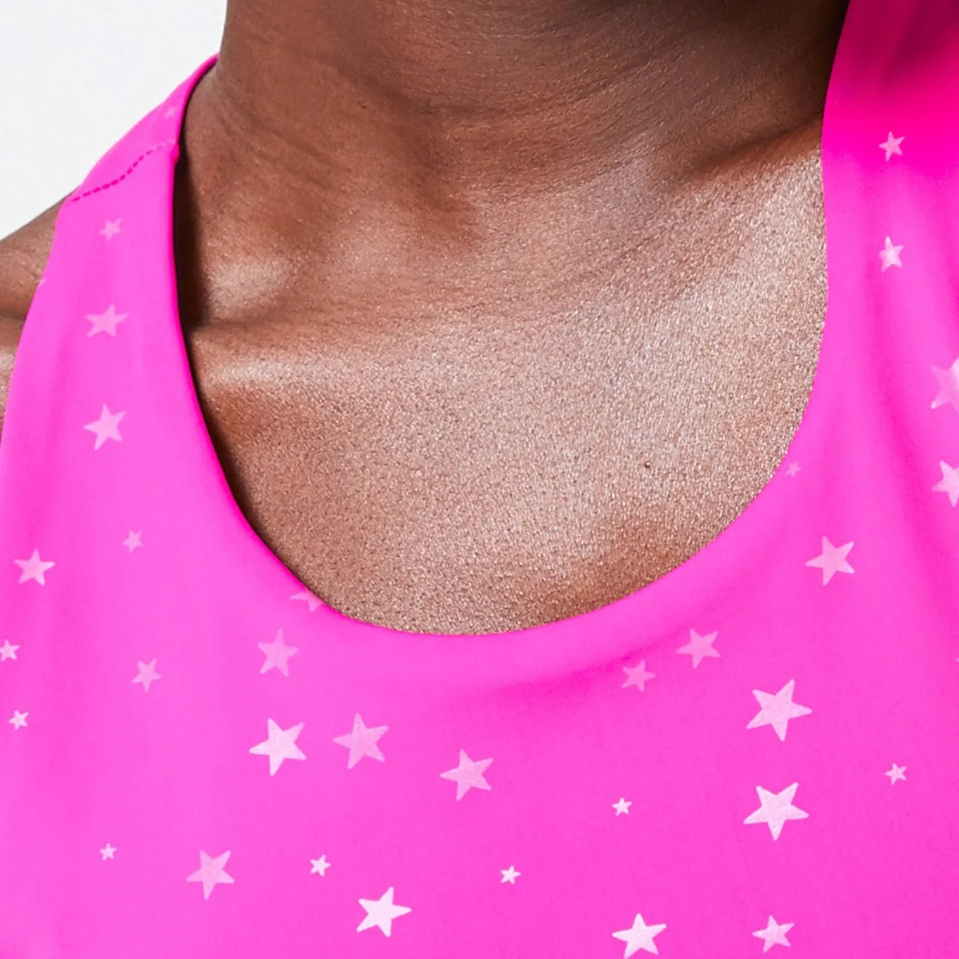 Pink Mini Stars Sports Bra