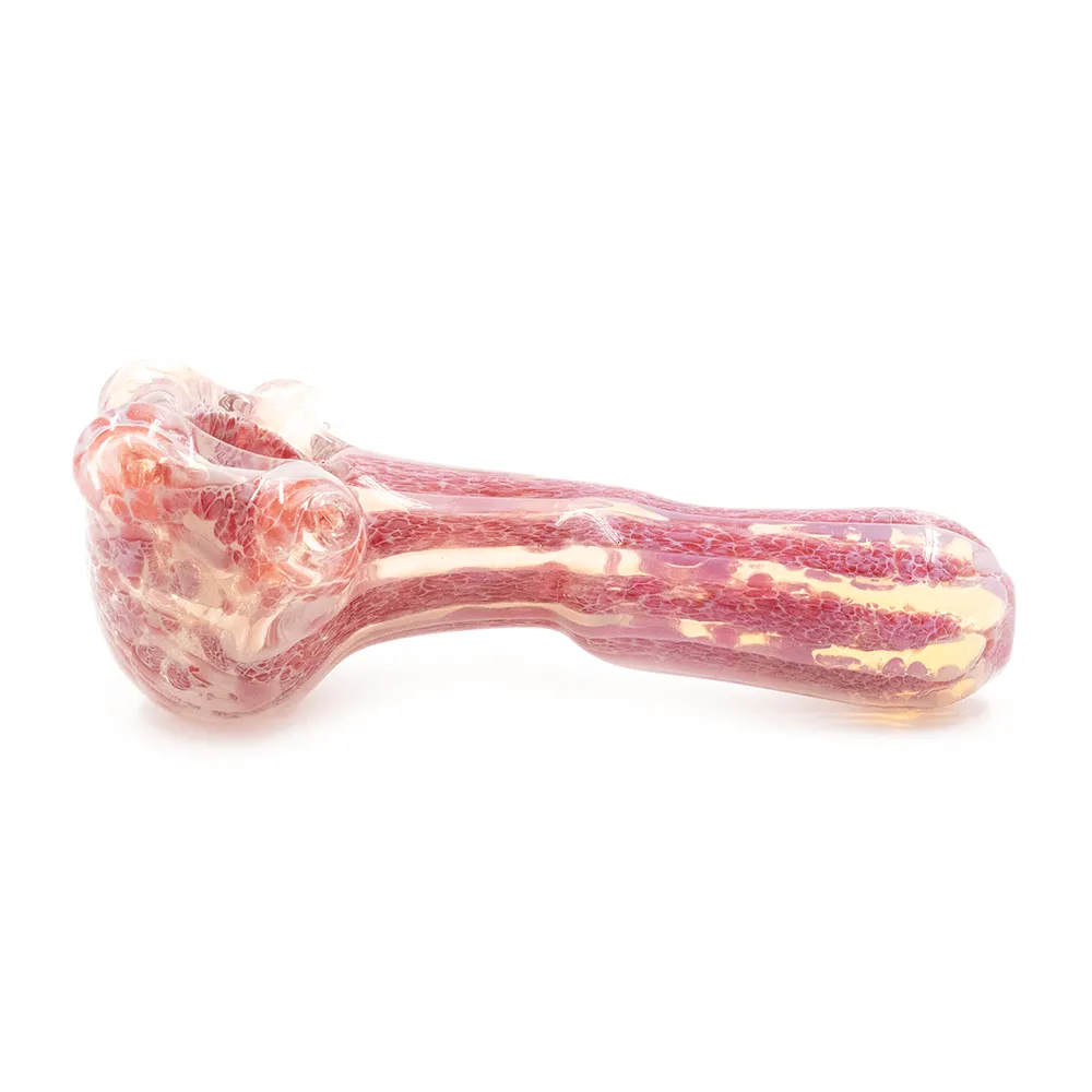 Plumbus Bent Glass Pipe - Pink