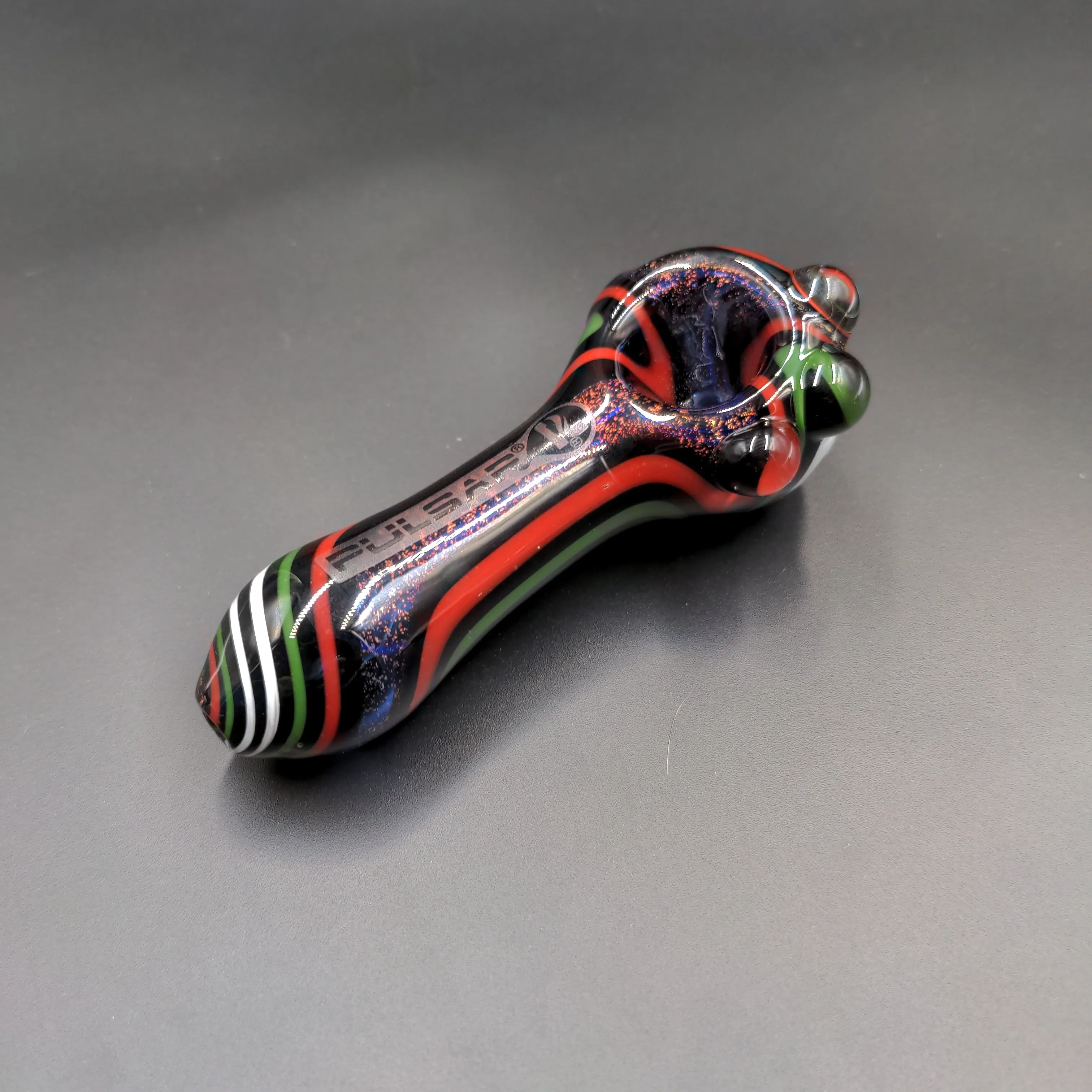 Pulsar Cosmic Journey Dichro Hand Pipe | 3.75