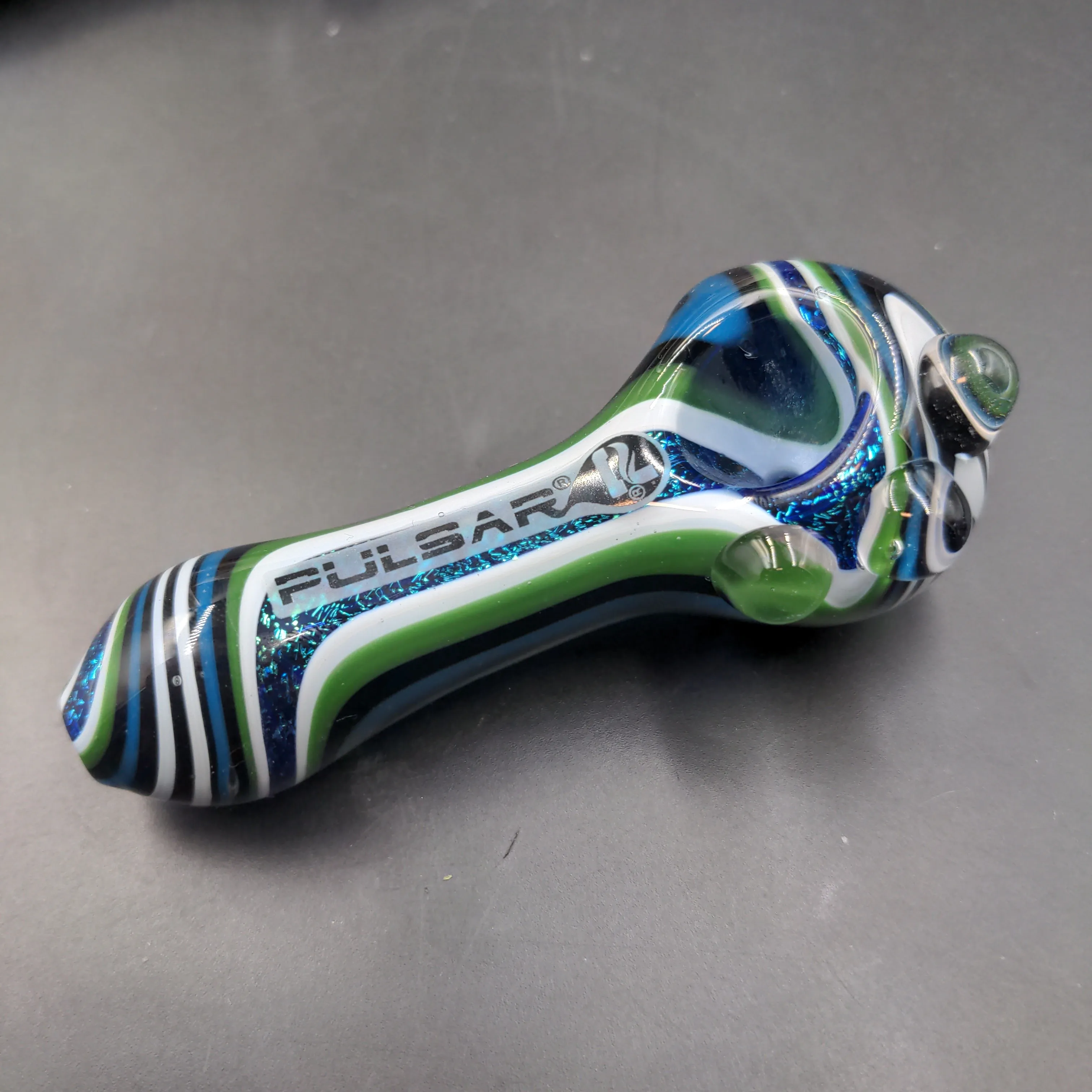 Pulsar Cosmic Journey Dichro Hand Pipe | 3.75