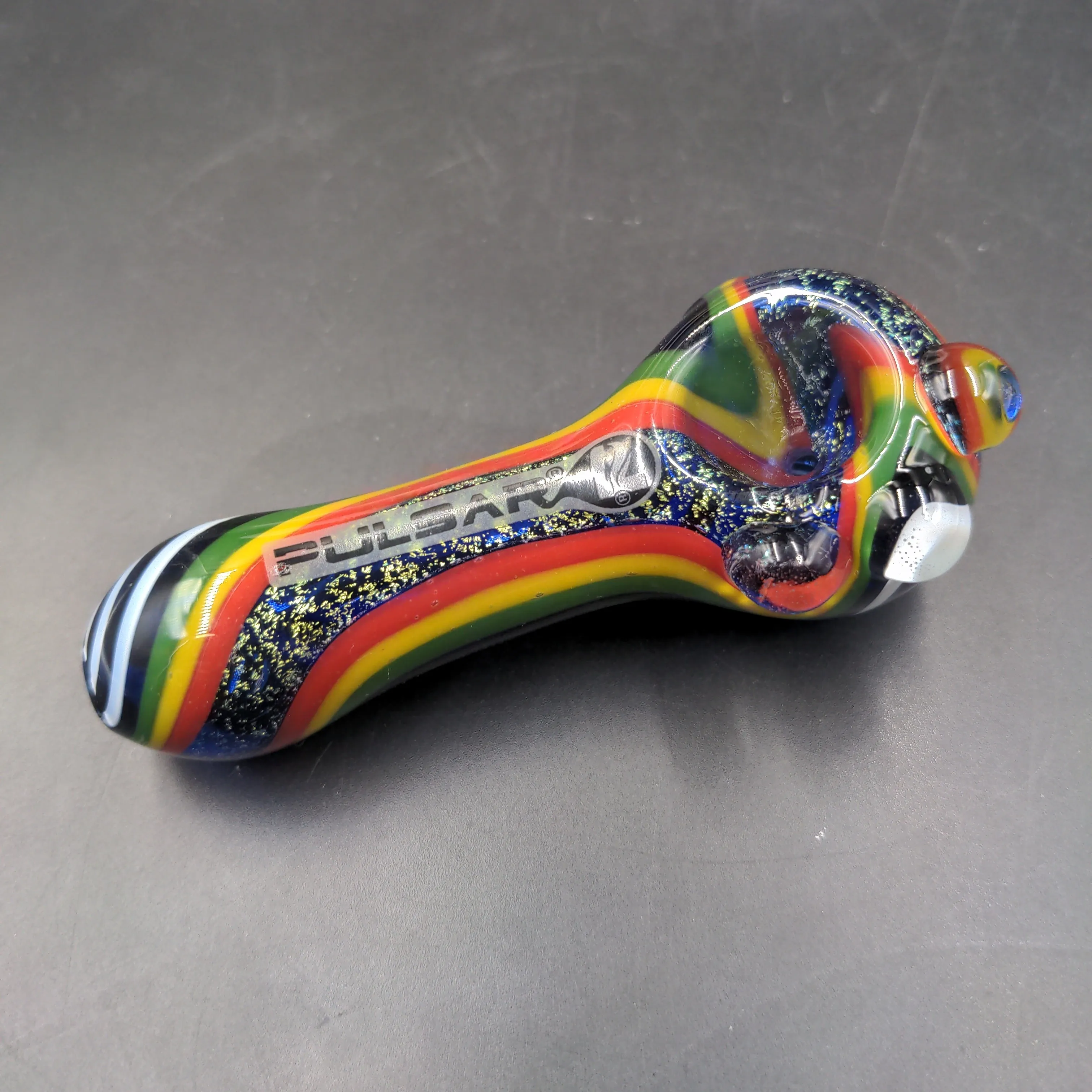 Pulsar Cosmic Journey Dichro Hand Pipe | 3.75