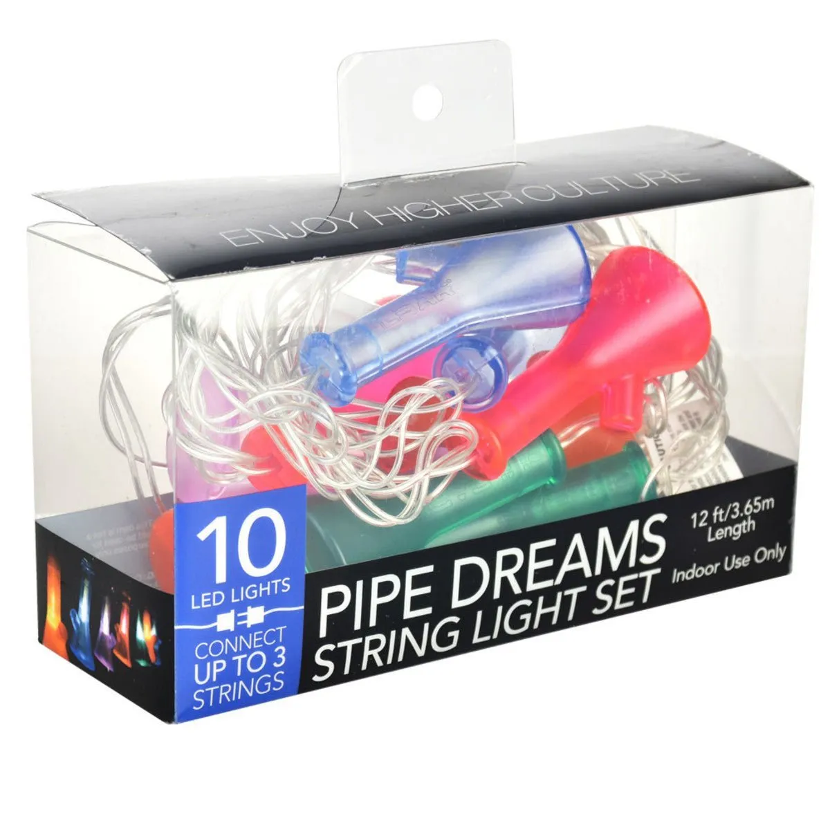 Pulsar Pipe Dreams Water Pipe LED String Light Set | 12ft