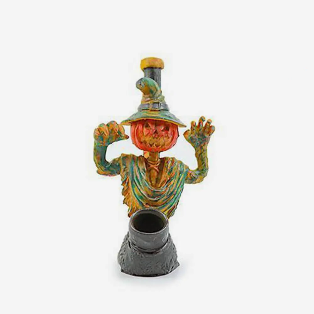 Pumpkin Man Resin Weed Pipe