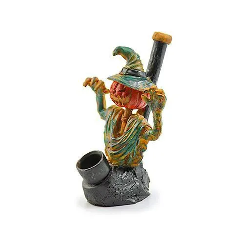 Pumpkin Man Resin Weed Pipe