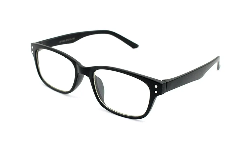 "Adelanto" Translucent Squared Fashion Clear Glasses