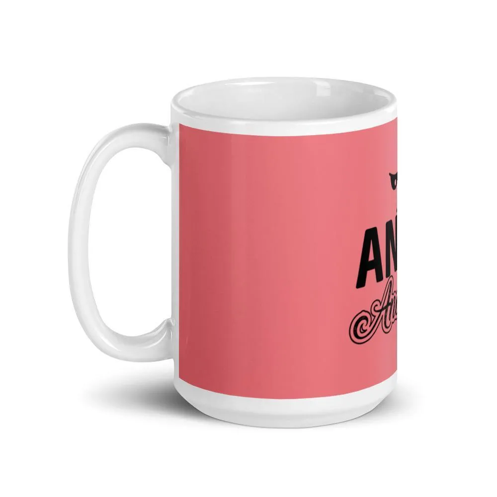 "Anime and Chill-Sad" Mug (Pink)